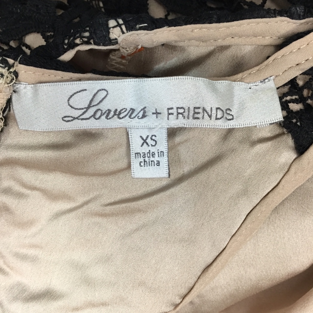 Lovers + Friends Black Lace Mini Dress - Picture 4 of 5